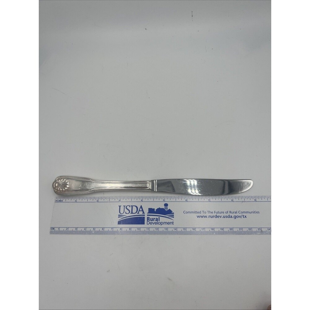 International Silver-plate Korea Knife Royal Shell Replacement Ornate - Picture 6 of 6
